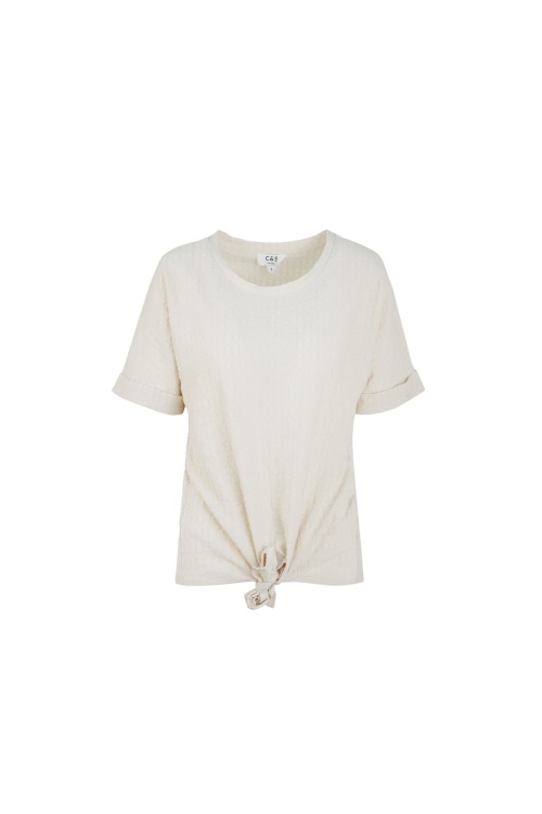 C&S THE LABEL - BEI TOP - BEIGE