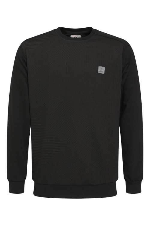 GABBIANO - 774783 SWEATER - ZWART