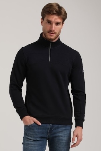 GABBIANO - 775277 SWEATER - DONKERBLAUW